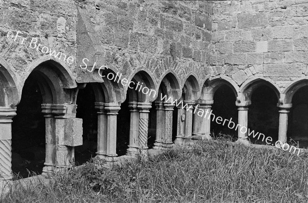 N.E. ANGLE OF CLOISTER